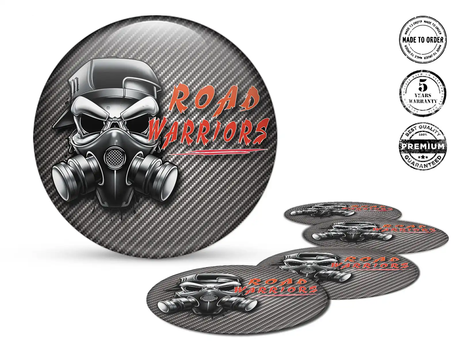 Decal Ruota Look Custom Badge Cupola Alta Gamma